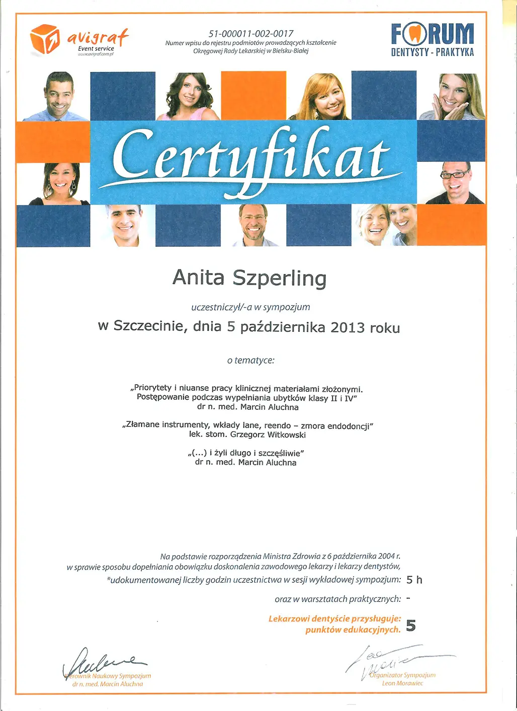 Certificate 45