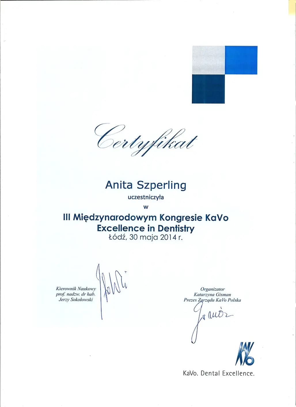 Certificate 38