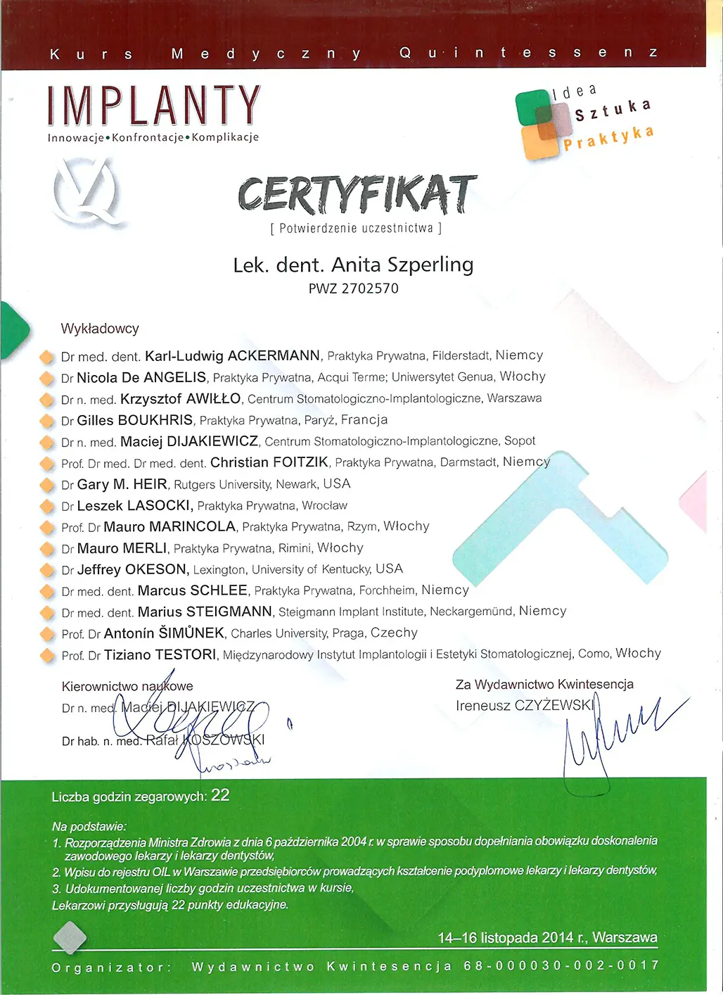 Certificate 33