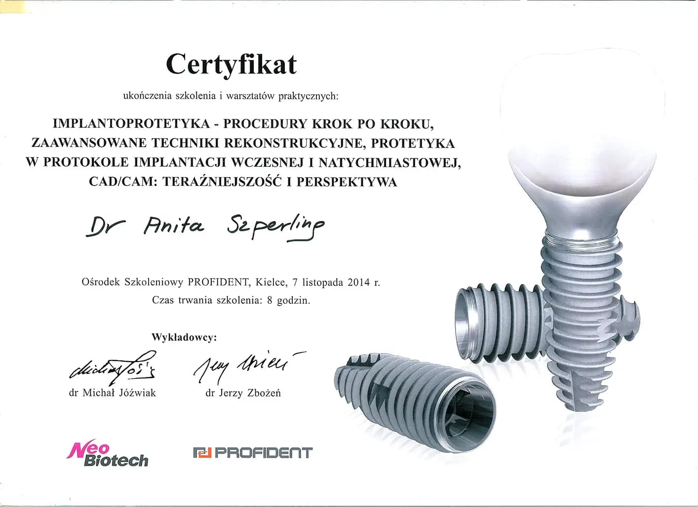 Certificate 34