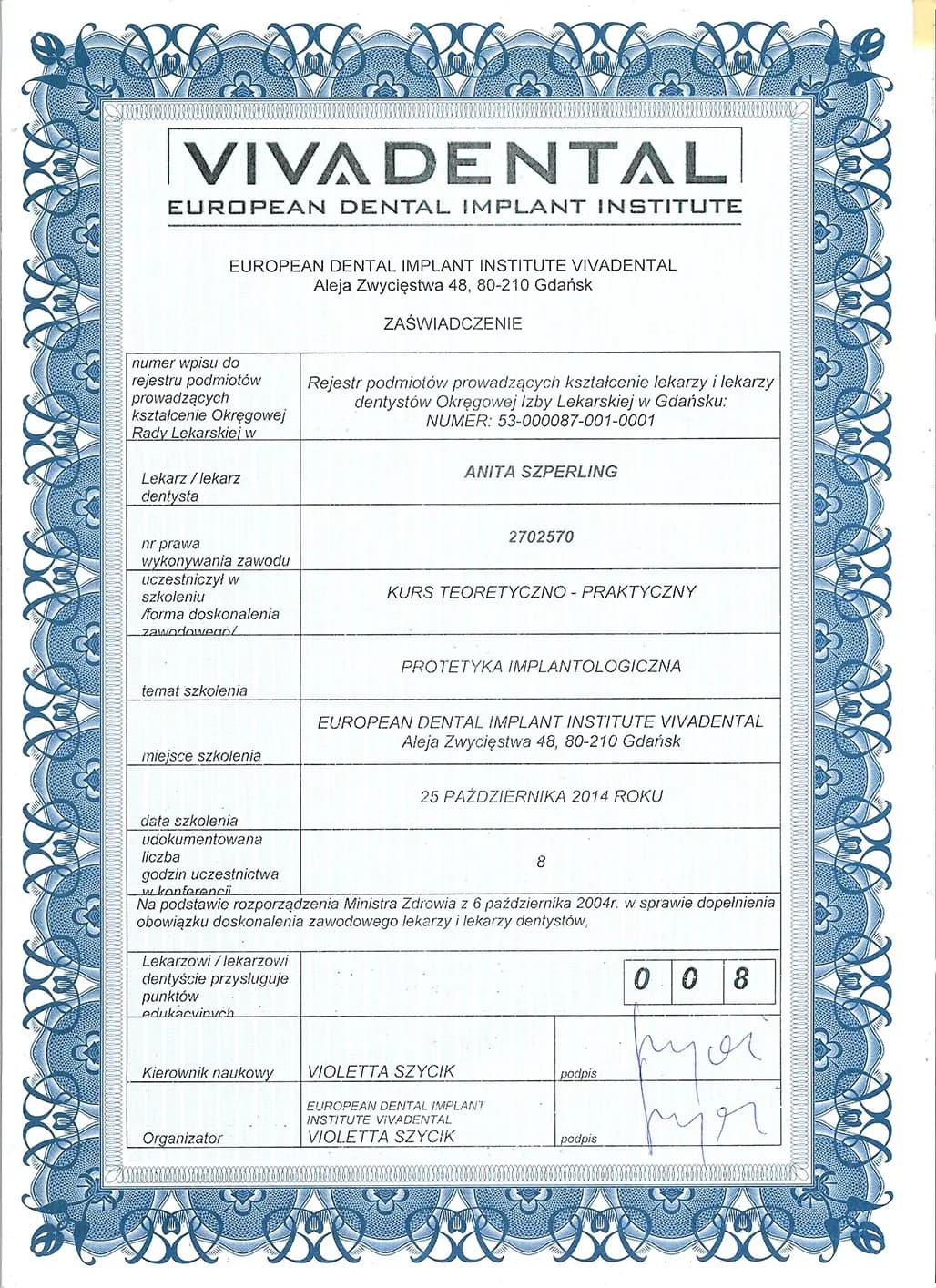 Certificate 35