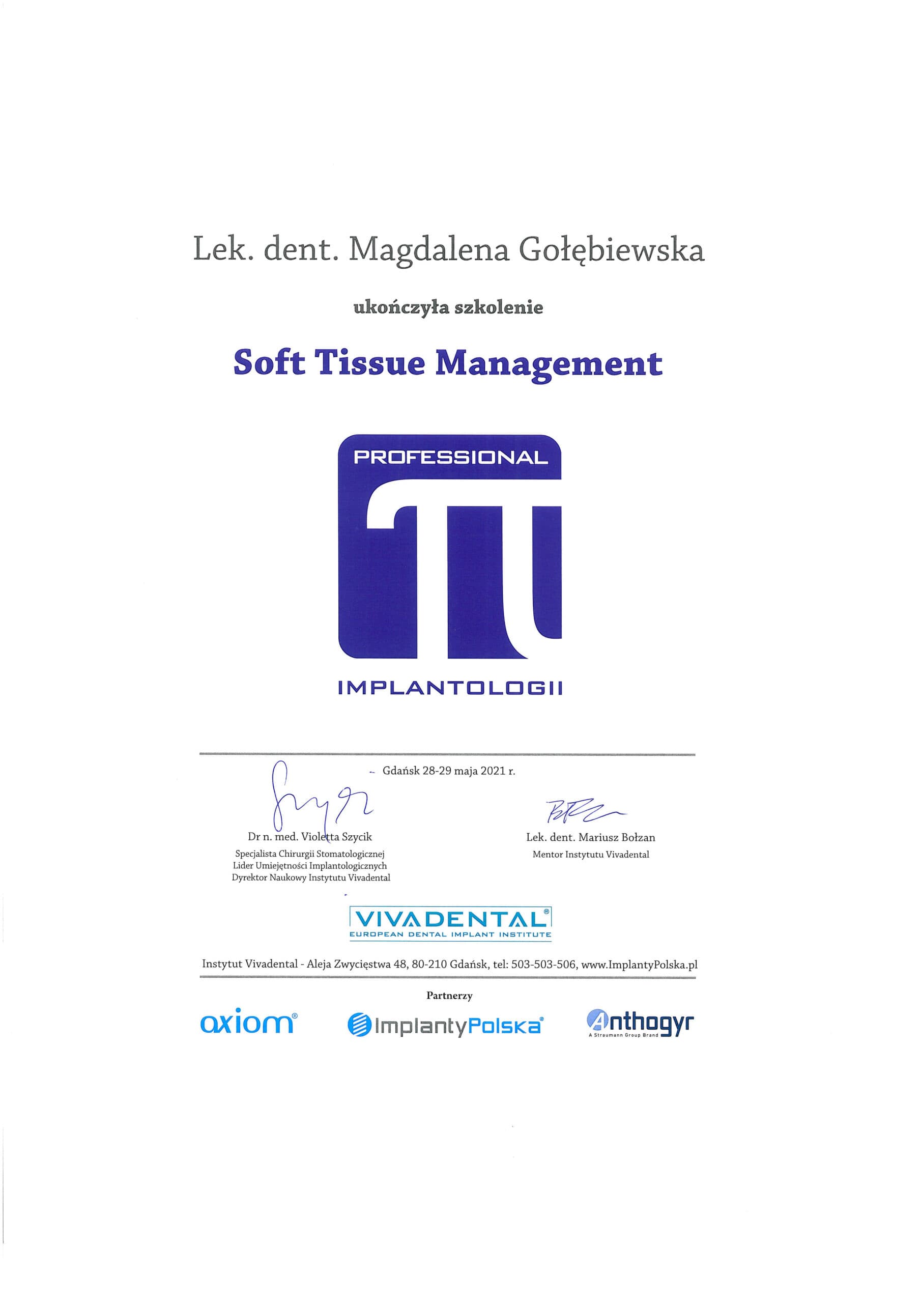 Certificate 31