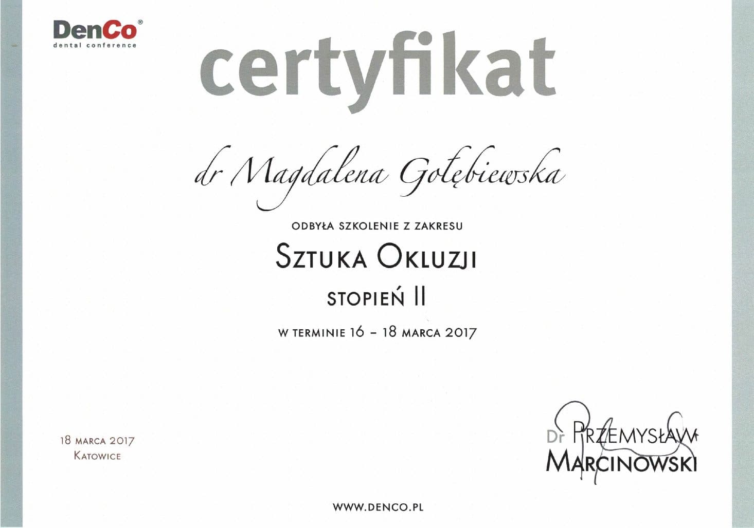 Certificate 45