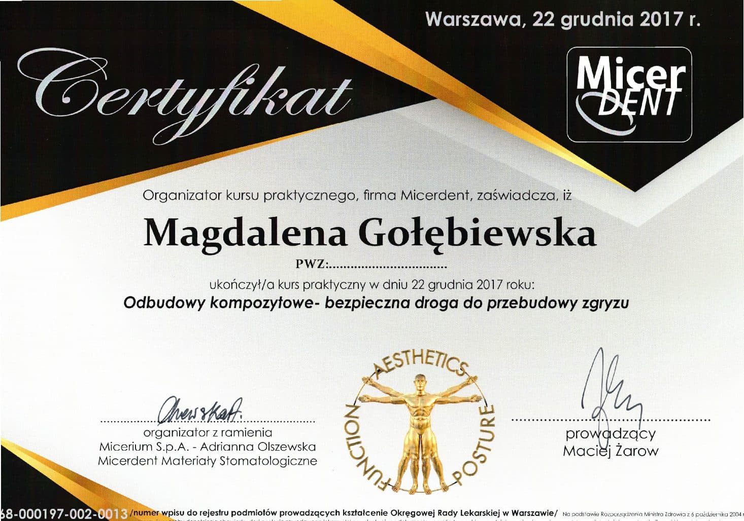 Certificate 40