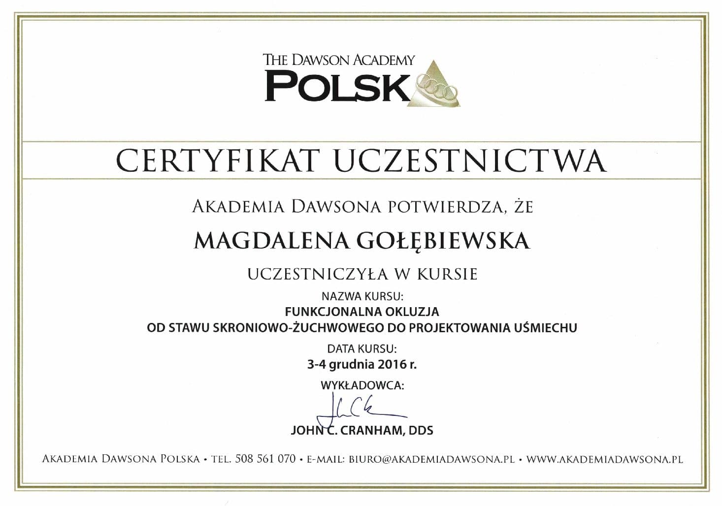 Certificate 47
