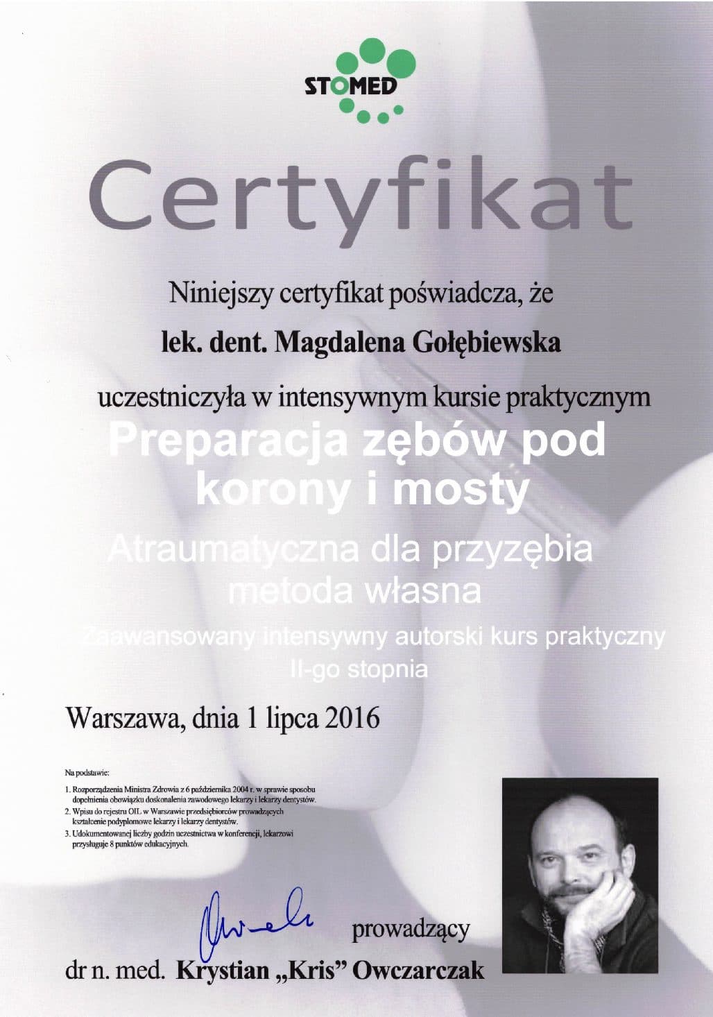 Certificate 49