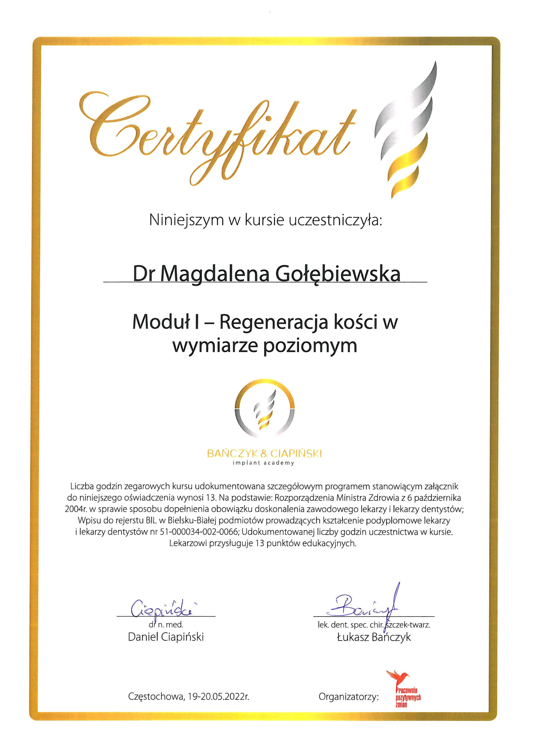 Certificate 23