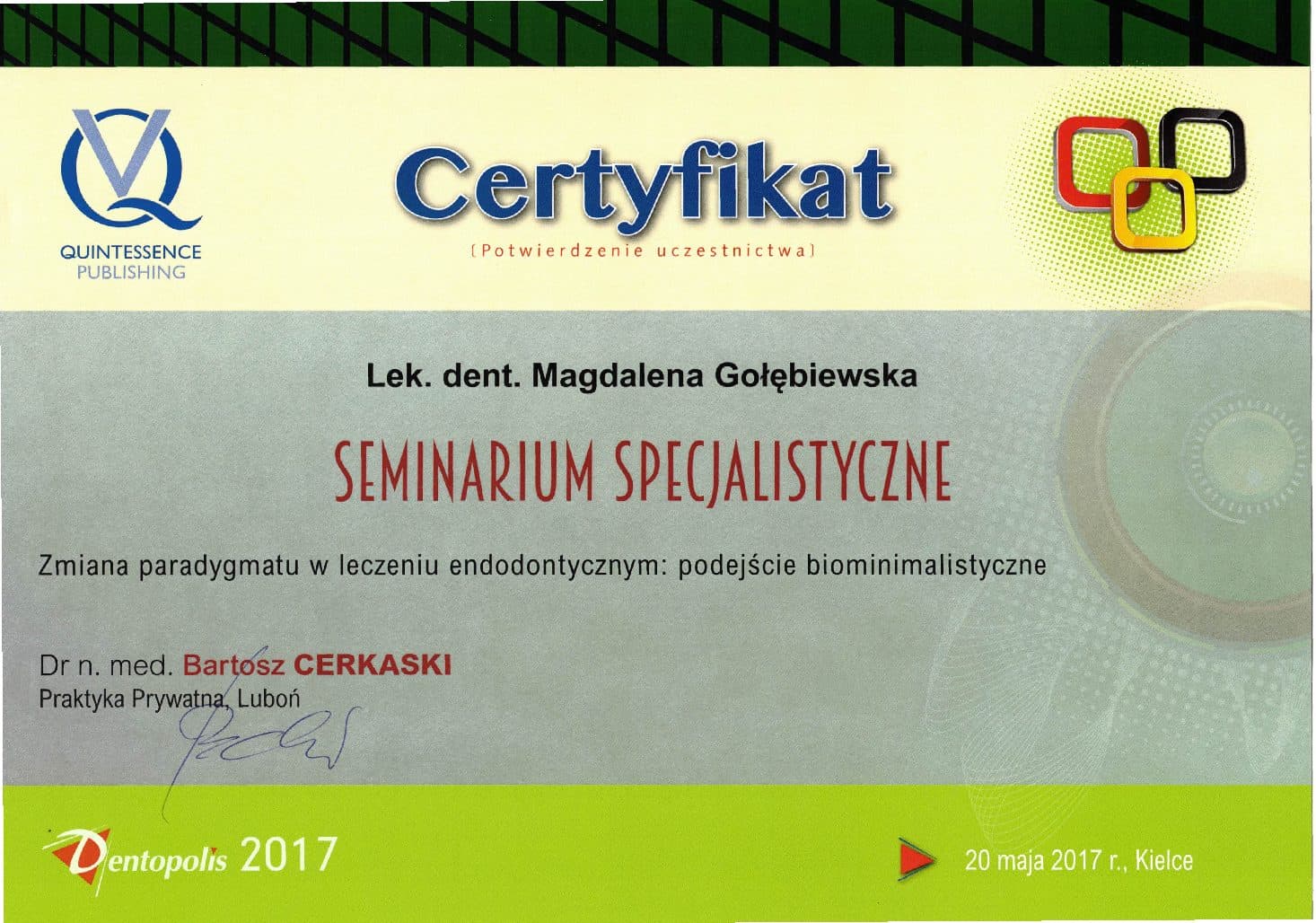 Certificate 43
