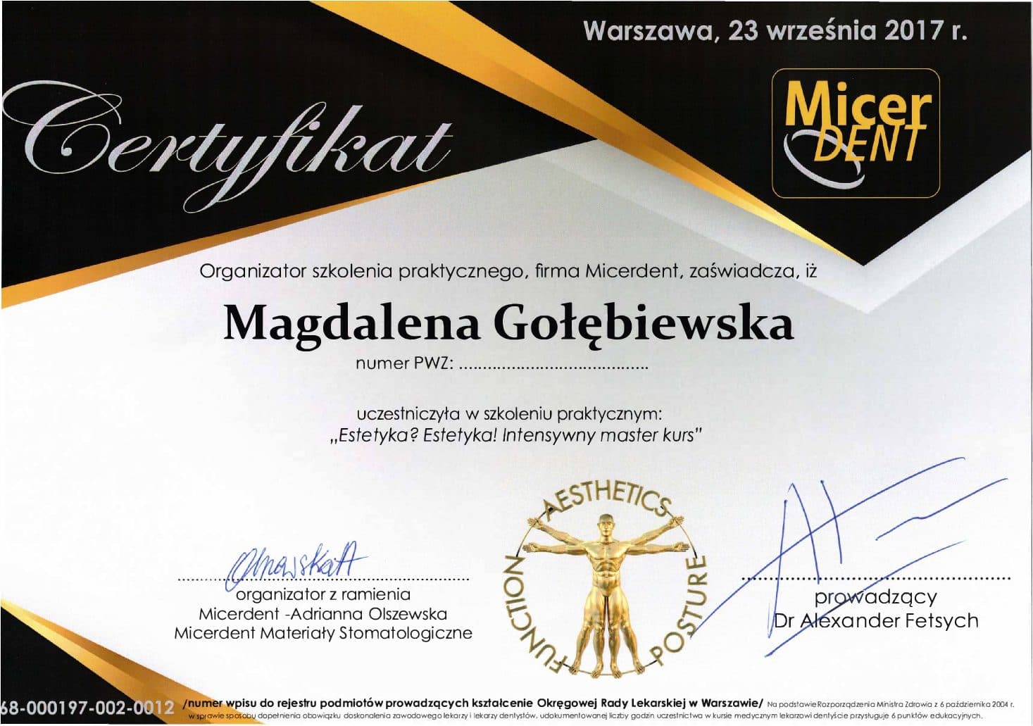 Certificate 42