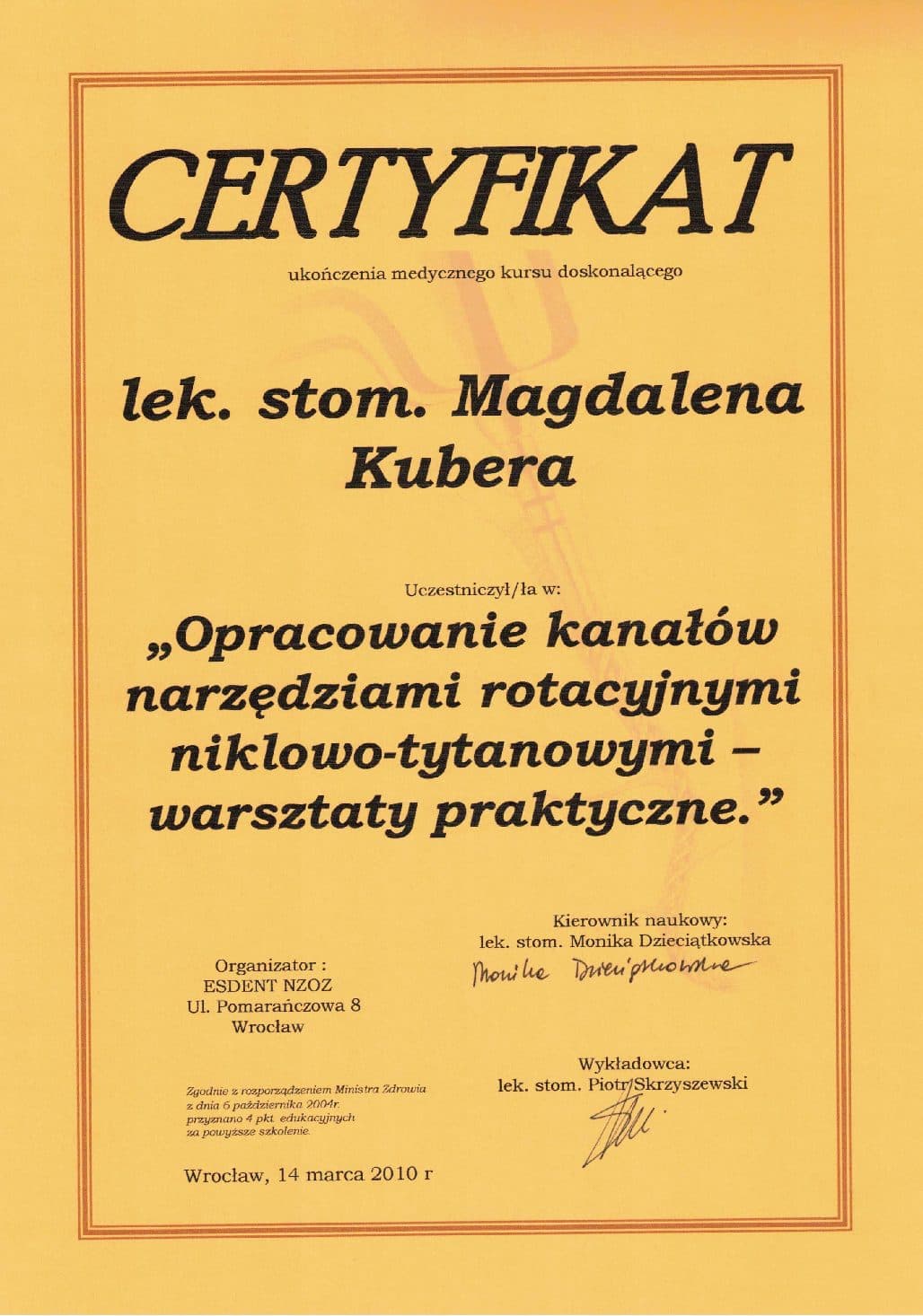 Certificate 63