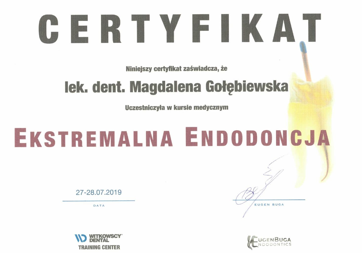 Certificate 34