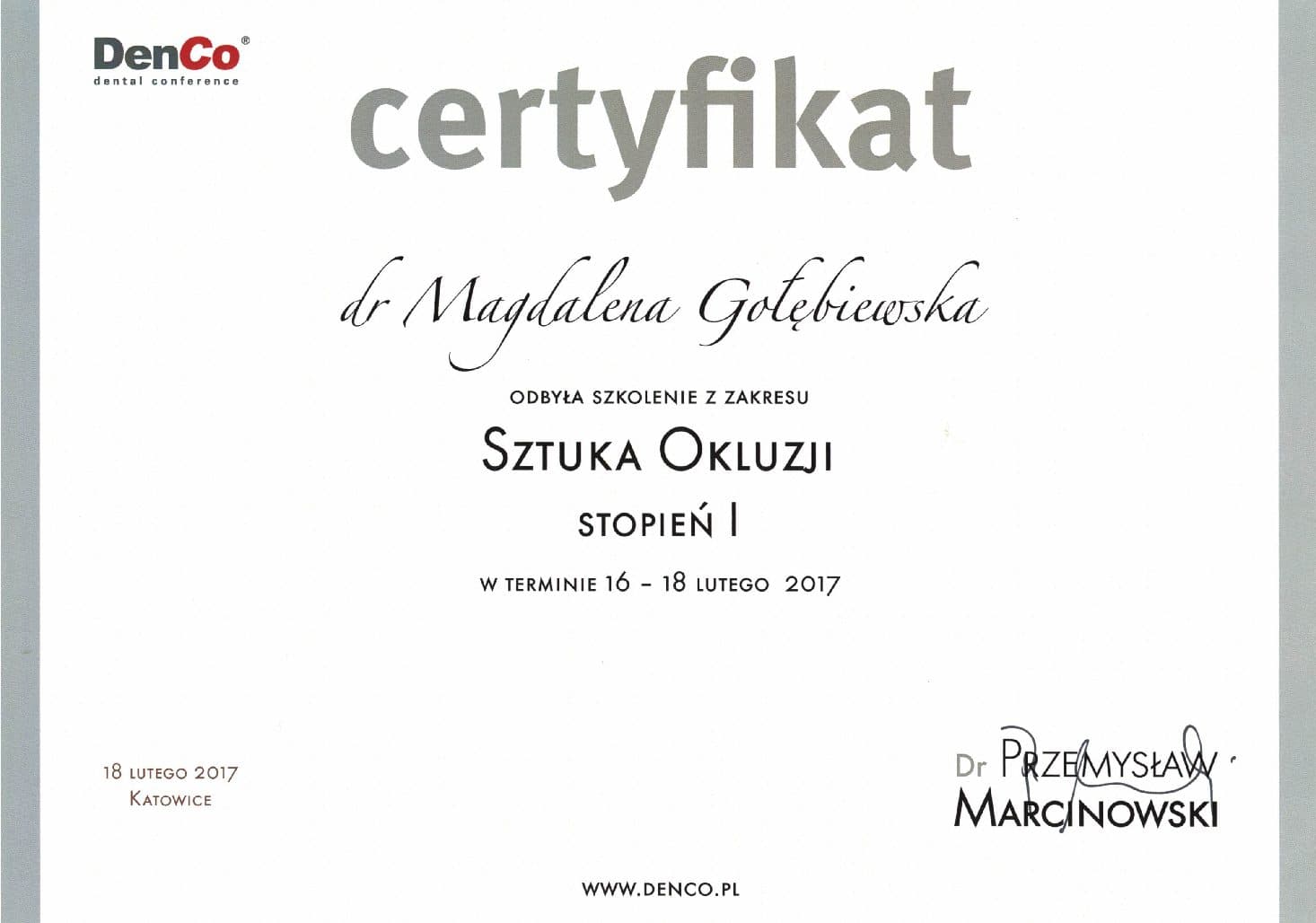 Certificate 46