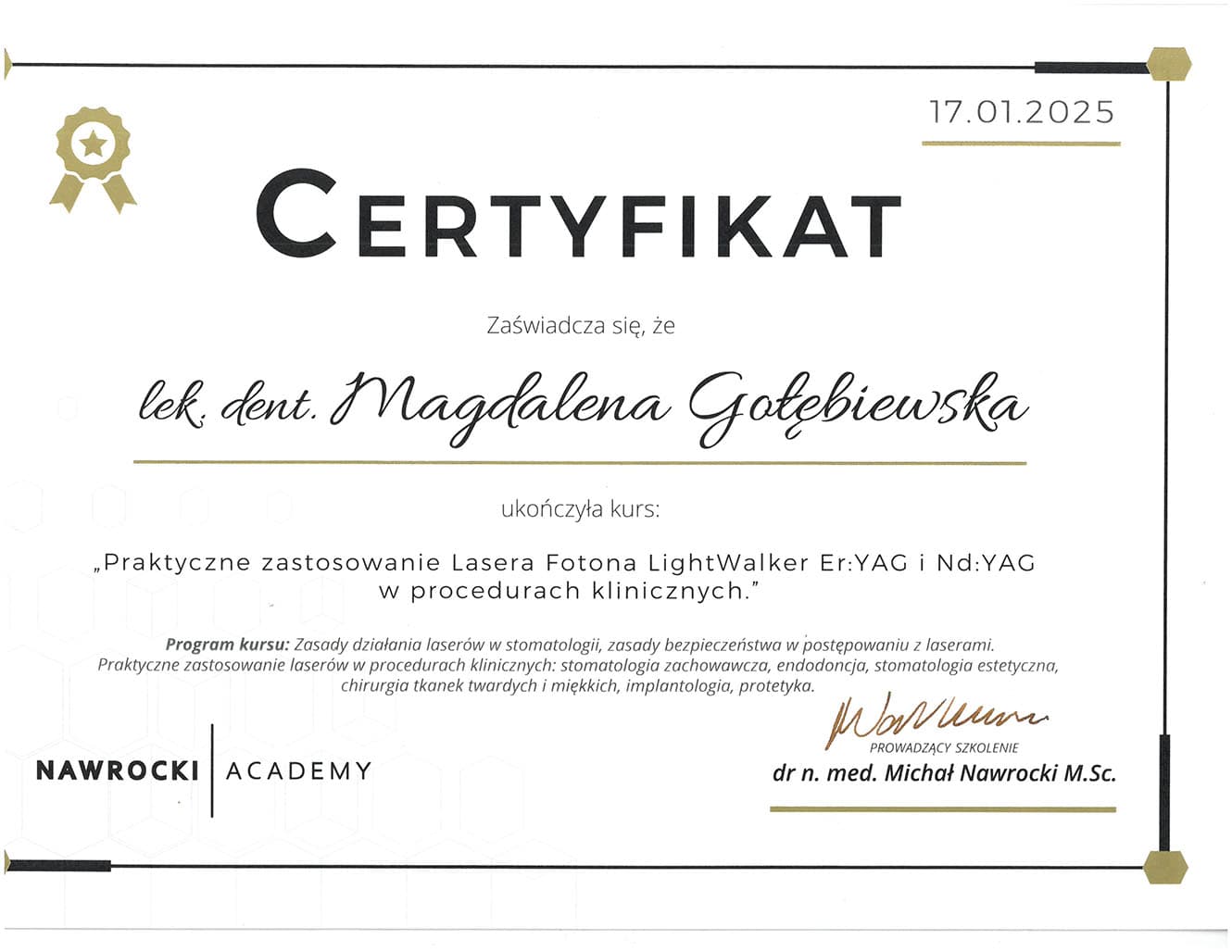 Certificate 8