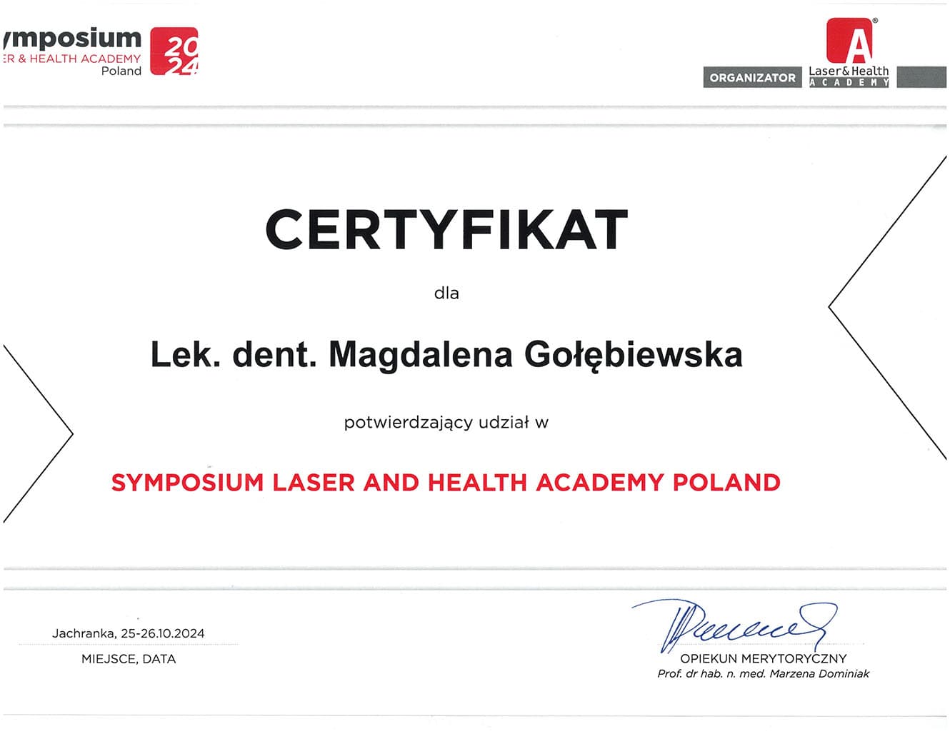 Certificate 9