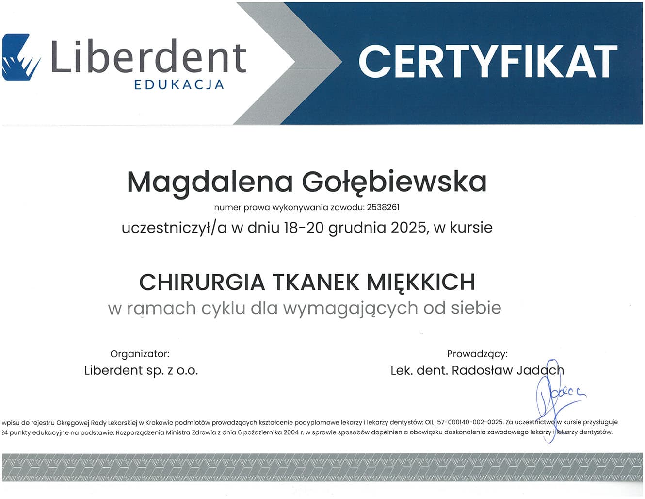 Certificate 3