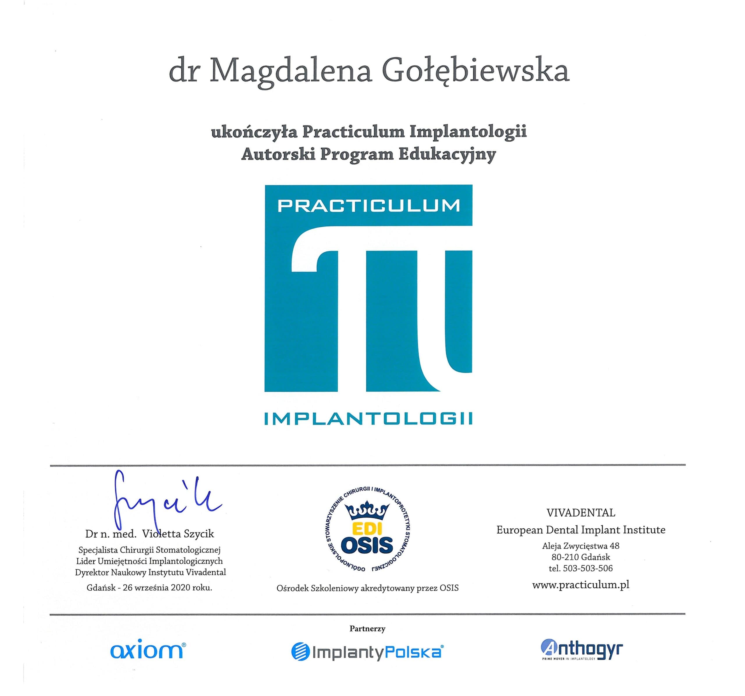 Certificate 33